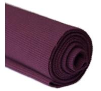 TinaKim Polsini a costine, tessuto a costine, polsini per cintura e collo, materiale da cucito (109,2 x 20,3 cm, 100 rosso vinaccia)