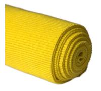 TinaKim Tessuto a Costine in Maglia, Materiale a Costine, per Cinture, Maniche e Polsini per Cucito (Giallo Brillante 50, 109,2 x 20,3 cm)