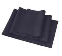 Tinakim Tessuto a Maglia a Costine, Polsini Con Colletto In Vita (Striscia Di Blu Scuro, 100x20cm)