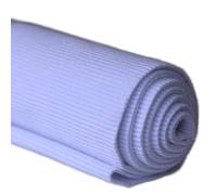 TinaKim Tessuto a maglia a costine, polsini e maniche con colletto (bianco 67, 43x8 pollici)