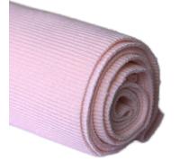 TinaKim Tessuto elasticizzato a coste, girocollo, polsini per abbigliamento, cucito (rosa, 109,2 x 20,3 cm)