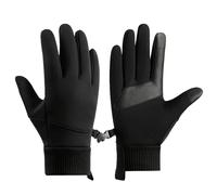 TINAYAUE Guanti termici da uomo in pile polare, con palmo antiscivolo, antivento, touch screen, guanti a dita intere, per uomini e donne, caldi invernali, ciclismo, corsa, pesca, sci, fotografia