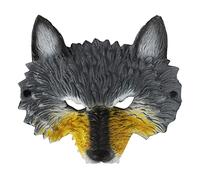 TINAYAUE Maschera 3D lupo mannaro, maschera da lupo mannaro, maschera realistica, per Halloween, feste a tema, cosplay, bar, accessori di scena