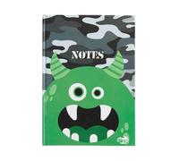 Tinc A5 Notebook - Green Camo - Lined Pages (NBA5HUCA) Green Camo Single