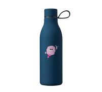 Tinc, Bottiglia d'Acqua, Metallo, Tocco Morbido, 500ml, Blu, Durevole, Riutilizzabile Senza BPA, Idratazione Quotidiana, Sport, Viaggio, Ufficio, Design Elegante, Leggero