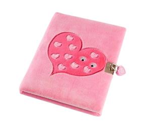 Tinc - Diario Intimo Morbido con Lucchetto A5 - Quaderno a Copertina Soft Touch Ultra Morbida con Catenaccio e Chiavi - 192 Pagine per Note Segrete e Scrittura - Rosa