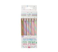 Tinc Tutti Frutti - Set di 6 penne gel per creare una calligrafia colorata, ideali per inviti e biglietti di occasione