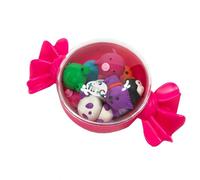 Tinc, Gomme Animali Assortiti, Set di 10, Cartoleria Colorata e Creativa per Bambini, Varietà di Colori e Stili, Scatola di Immagazzinaggio Pratica e Divertente