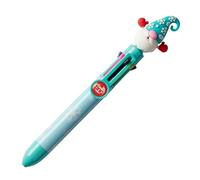 Tinc Penna a Sfera Multi-Clic con Inchiostro Fluido, Confezione da 10, Colori Assortiti, per una Scrittura Confortevole e Precisa, Ideale per Ufficio, Scuola e Uso Quotidiano