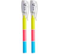 Tinc - Penna Spia con Inchiostro Invisibile - Marcatore Magico con Luce UV Integrata per Messaggi Segreti - Fornitura Scolastica Divertente e Sicura per Bambini - Regalo per Feste - Multicolore