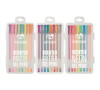 Tinc Pennarelli Profumati Gel 24 Penne Fruttate Con Astucci 3 Set