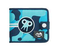 Tinc Portafoglio Tonkin Camo, Bi-Fold Unisex-Adulto, Blu, Pocket Size