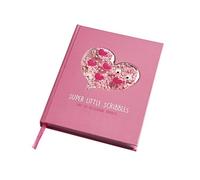 Tinc, Quaderno Carino per Bambini con Motivo a Cuore, Quaderno per la Scuola, Forniture Scolastiche, Dimensione Standard, Colore Rosa, Ideale per Ragazze