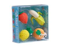 Tinc Frutercol - Gomme da cancellare per bambini, per l'uso a scuola e i compiti, facile correzione degli errori, gomme da cancellare, confezione regalo colorata, 4 gomme a forma di frutta