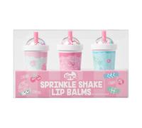 Tinc - Trio di Balsami Labbra Sprinkle Milkshake - Idratanti Profumati a Ciliegia Cupcake e Confetteria - Accessorio Bellezza Divertente per Bambini - Multicolore - Confezione da 3