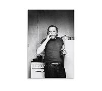 TINCHEW Charles Bukowski - Arazzo con stampe estetiche per camera da letto, decorazione per la casa, 60 x 90 cm