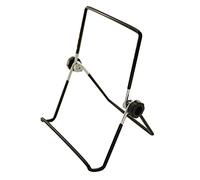 Tincogo Regolabile in ferro cavalletto pieghevole Tablet Stand Espositore Display, Visualizza cornici Nero