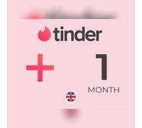 Tinder Plus - 1 Month Key - UNITED KINGDOM