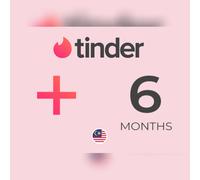 Tinder Plus - 6 Months Key - MALAYSIA