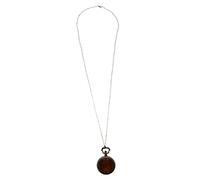 TINEASUR 1 Pc Orologio Da Tasca Orologio Pendente Movimento Orologi Digitali Orologio Sospeso Orologio Da Taschino Porta Charm Per Collana Orologi Da Tasca in Bronzo Tasca Antica Galvanica