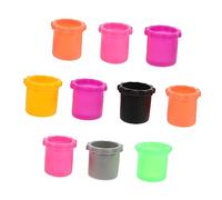 TINEASUR 10pezzi Pz Copertura Per Microfono Wireless Protezione Antiurto e Antivento Colori Casual Per Ktv e Spettacoli Dal