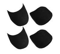 TINEASUR 20 Paia Spalline in Spugna per Cucito Nero, Comodi Cuscinetti Pratici per Bluse e Maglieria, per Cucire Facilità e Comfort