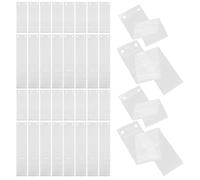 TINEASUR 200 Pezzi Sacchetti per Ombrelli Trasparenti Professionali per Negozio Sacchetti Salvagoccia Impermeabili Corti Lunghi Facili da Usare per Contenimento Ombrelli Bagnati