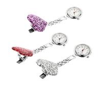 TINEASUR 3 Pezzi Orologio Da Taschino A Forma Di Cuore Con Design A Sospensione Colore Casuale