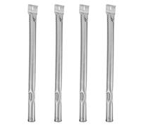 TINEASUR 4 Pezzi Tubo Bruciatore Regolabile in Acciaio Inossidabile per Barbecue, Facile da Installare e Assemblare, Accessori per Grill All'aperto
