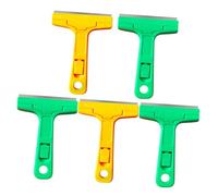 TINEASUR 5 Pz spatola da muro macchia detergente per pennelli pulito kit Raschietto per piastrelle Strumento da muratore strumento per stucco di bellezza coltello per la pulizia del