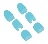 TINEASUR 6 Pezzi Cuscinetti in Silicone Blu per Rialzi Tasti Laterali Sassofono Installazione Stabile Accessori per Strumenti Musicali