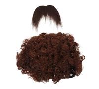TINEASUR Accessori Per Costumi Da Pirata 2 Pezzi Parrucca E Barba Da Pirata Set Di Accessori Per Cosplay Da Pirata Baffi Finti Realistici Per Halloween