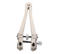 TINEASUR Apri Cassa per Orologi V Tipo in Acciaio Argento Leggero e Facile da Usare, Strumento Multifunzione per Riparazione Orologi e Smontaggio 2 Artigli