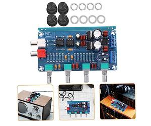 TINEASUR Audio Controllo Volume e Preamp Mixer Stereo Multi- Per Subwoofer e Casse Ottimale Theater e Veicoli