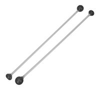 TINEASUR Bacchette Percussione Doppia Testa 2 Pezzi per Marimba Xilofono Tamburo, Mazzette Leggere Impugnatura Resistente, Accessori Strumenti Musicali per Principianti e Professionisti