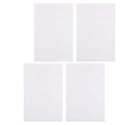 TINEASUR Blocchi Notes da 4 Pezzi Carta Bianca a Protezione Visiva, Quaderno Semplice e Pratico per Calcoli e Scrittura Scuola B5