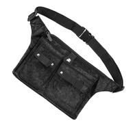 TINEASUR Borsa per Forbici da Parrucchiere Marsupio Cintura Oxford Resistente, Compatta e Portatile per Saloni di Bellezza e Barbieri, Kit Porta Attrezzi Multifunzionale per Strumenti