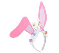 TINEASUR Cerchietto Orecchie Da Coniglio Fascia Per Accessorio Pasquale Per Ragazzo Ragazza Ragazza e Donne Adatto Per Caccia Alle Uova e Feste