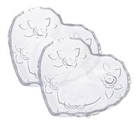 TINEASUR Ciotole in Vetro Multiuso per Dolci e Superficie Liscia a Forma di Cuore Set 2 per Guardare Serie Tv