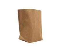 TINEASUR Contenitore in Carta Kraft Marrone Lavabile e Pieghevole per Piante da Interno, Sacchetto Decorativo per Vaso di Fiori Resistente e Riutilizzabile