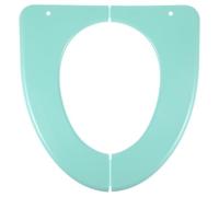 TINEASUR Copri Seduta Water Pieghevole in Plastica Pp Leggero e Portatile per Uso Domestico Viaggio, Cuscino Igienico per Addestramento al Vasino