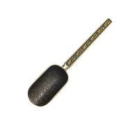 TINEASUR Cucchiaio da Tè in Rame e Zinco Manico Robusto e Dimensioni, Stile Retrò Vintage per Servire Tè e Chicchi di Caffè a Casa come Regalo