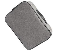 TINEASUR Documenti Combinazione Organizzatore File Oxford Per Casa Protezione Per Documenti Importanti Passaporti e Carte Colore Grigio Strati Capacità