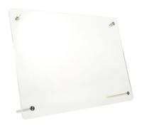 TINEASUR Espositore per Banconote in Acrilico Trasparente a Forma, Organizer per Denaro Compatto e Leggero, Porta Banconote un Dollaro Pratico per Ufficio e Uso da Viaggio