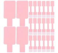 TINEASUR Etichette Adesive senza Residui di 100 Kraft Rosa per Design Semplice e Creativo, per Esposizione di Collane e Orologi
