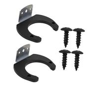 TINEASUR Gancio Fissaggio a Vite Stabile per Microfono da Parete 2 Pezzi in Silicone e Ferro per Studi di Registrazione Audio e Servizi di Doppiaggio