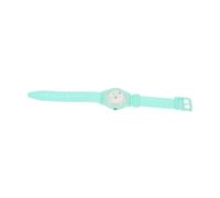 TINEASUR guarda ragazze orologio per bambini con cinturino a cuore orologi giovanili mujer lady-era orologio per il tempo libero della ragazza orologio da polso antiscivolo pvc Blue