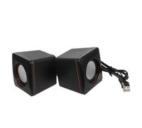 TINEASUR Mini Speaker USB Alimentato per Computer Cassa Audio Portatile Piccola e Compatta in ABS per Desktop e Viaggi