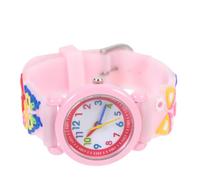TINEASUR orologio farfalla 3d orologio per bambini regolabile orologi per bambini orologio da per ragazza orologio da polso per bambini i bambini guardano Gel di silice rosa