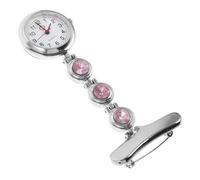 TINEASUR Orologio Per Elegante Con Strass Orologio Da Da Appendere Per Medici e Studenti Accessorio Pratico e Decorativo Per La Professione Sanitaria